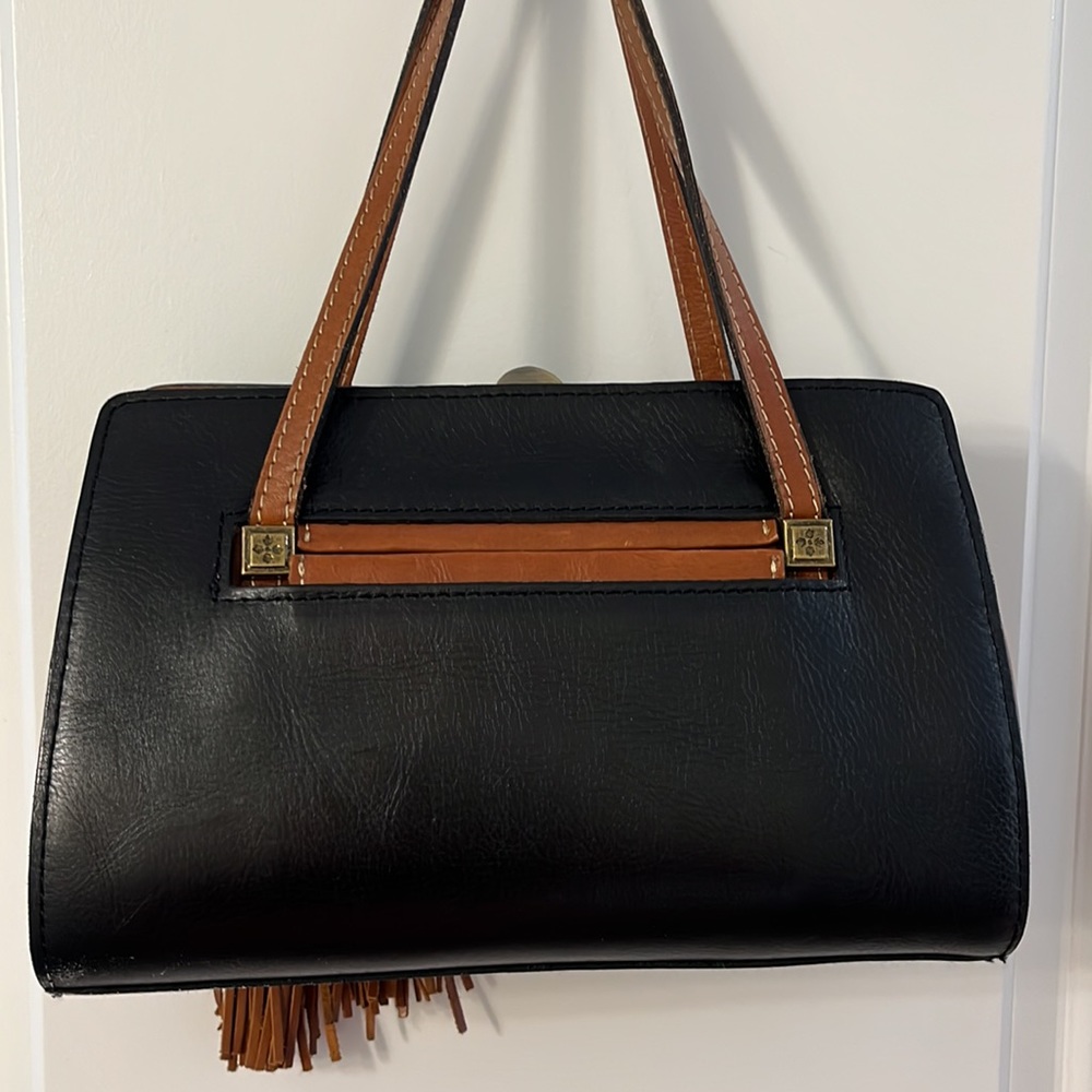 PATRICIA NASH Genuinely Leather Reversible Satchel Handbag - Picture 7 of 14